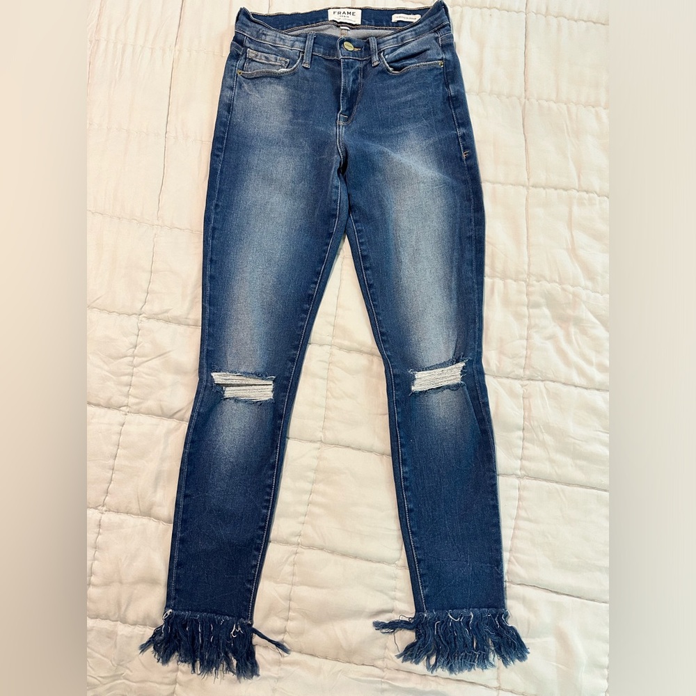 Frame denim Le Skinny De Jeanne sz 26